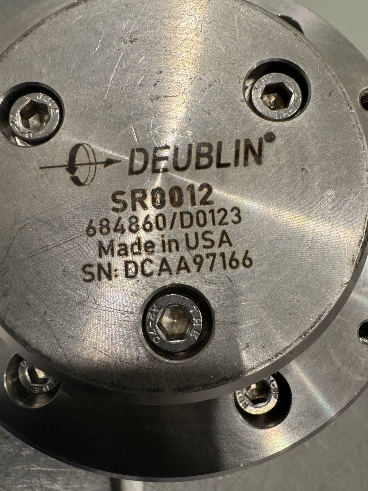 Deublin SR0012 Rotary Union Slip Ring ASSY NEW! DENTS! FREE SHIPPING!