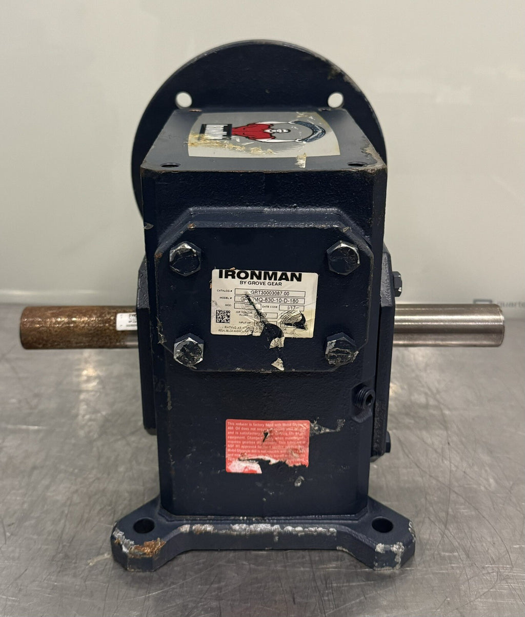 Grove Gear GR-TMQ-830-10-D-180 Worm Gear Reducer GRT30003087.00 NEW! SHIPS FREE!