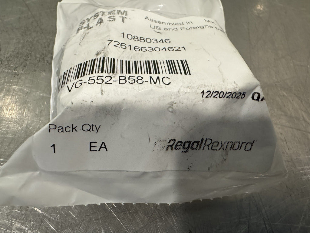 Rexnord VG-552-B58-MC System Plast 10880346 NEW! FREE SHIPPING!