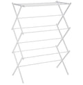 B00H7P1GPO Foldable Laundry Rack Amazon Basics White NEW! FREE SHIPPING!