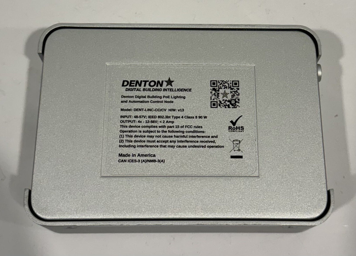 Linc Denton 5023943 Room Controller DENT-LINC-CC/CV NEW! FREE SHIPPING!