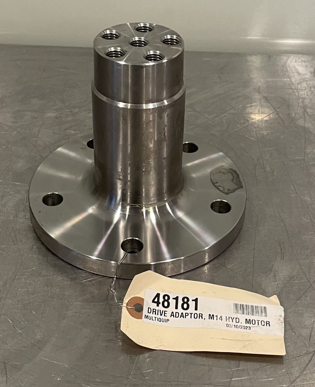 48181 Multiquip Hydraulic Drive Adapter M14 NEW! FREE SHIPPING 