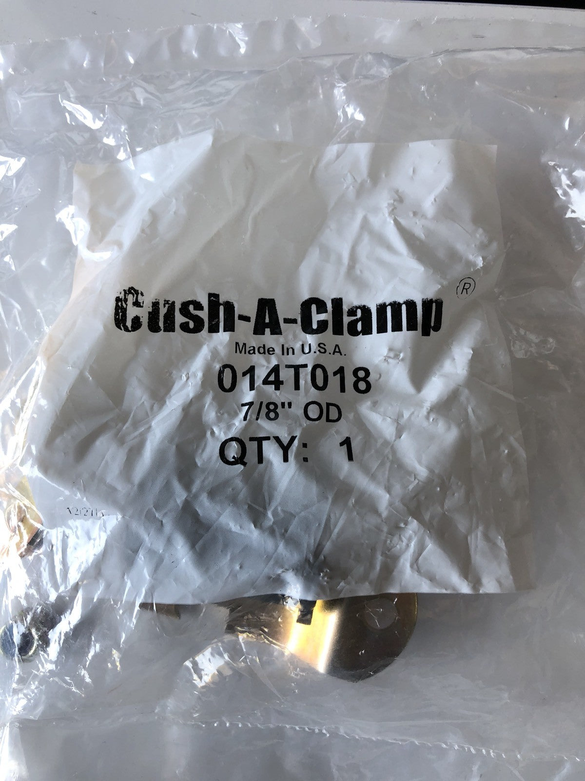 Cush-A-Clamp 014T018 7/8” OD Channel Mounting System NEW SEALED Lot Of 5
