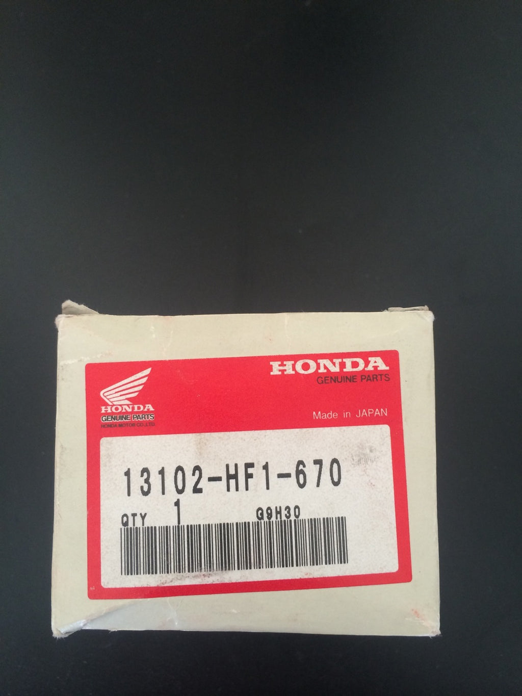 Honda 13102-HF1-670 Genuine Piston (OS) (0.25) NEW