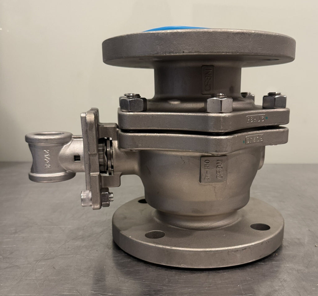FNW 3” Ball Valve Stainless Steel Flanged CF8M NEW! NO HANDLE FREE SHIPPING!