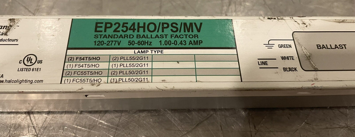Prolume EP254HO/PS/MV Electronic Ballast NEW! FREE SHIPPING!