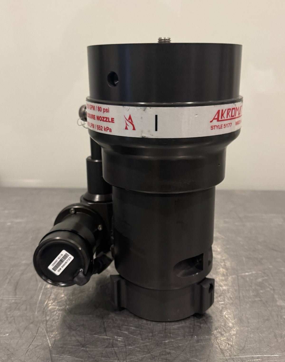 Akron 5177 Akromatic Low Pressure Master Stream Nozzle 2.50 NH 250-1250 GPM NEW!