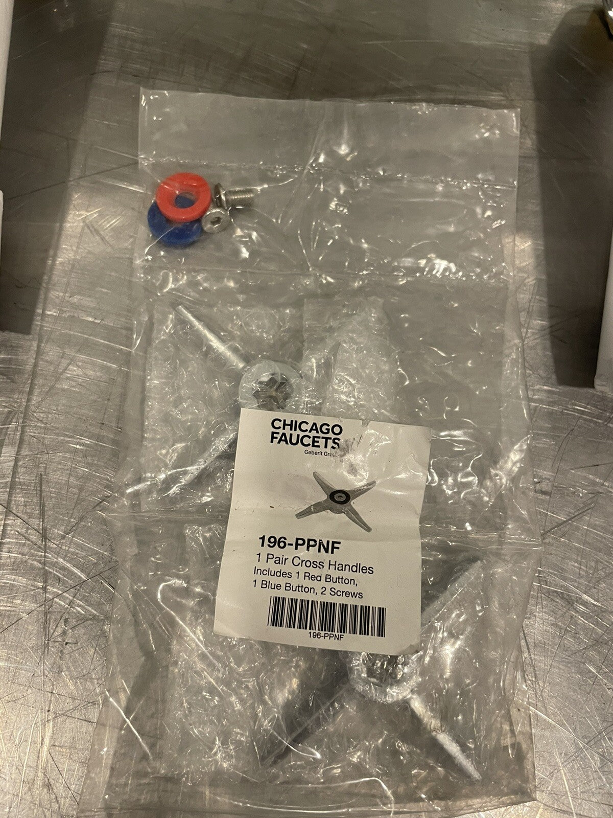 Chicago Faucets 782-VBCP Chrome Seevice Sink Faucet W/ Vacuum Breaker Spout NEW!