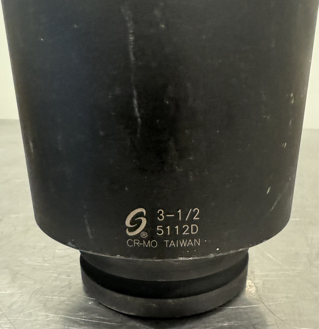 Sunex 5112D 3-1/2” Deep Impact Socket 1” Drive 6 Point NEW! FREE SHIPPING!