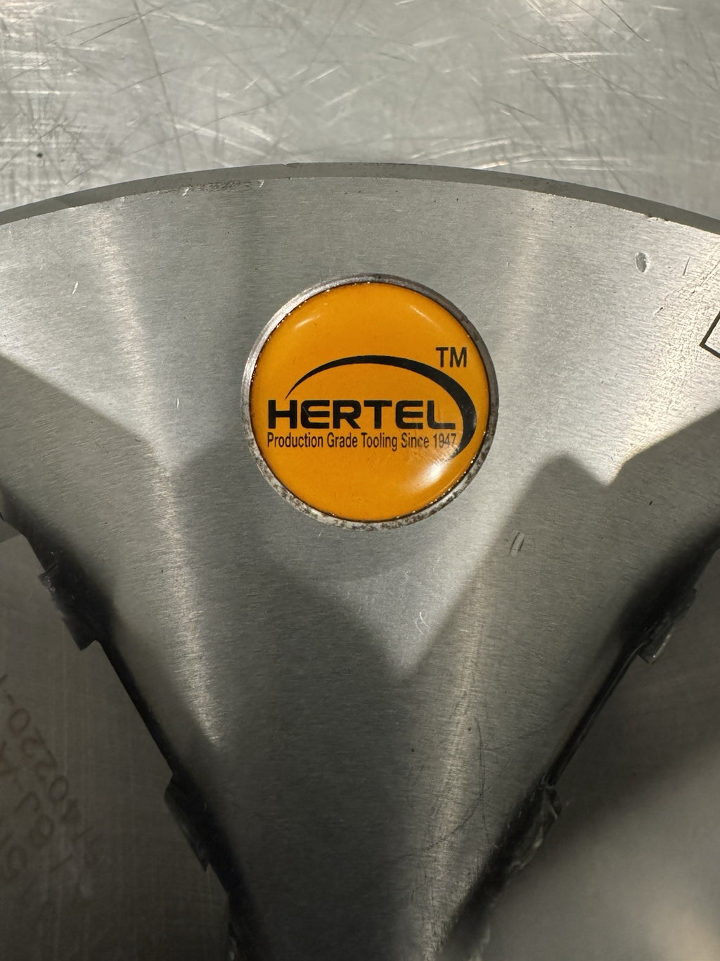 Hertel 12” 6 Jaw Manual Lathe Chuck Adjustable 1500 Max RPM 2505/40220 NEW!