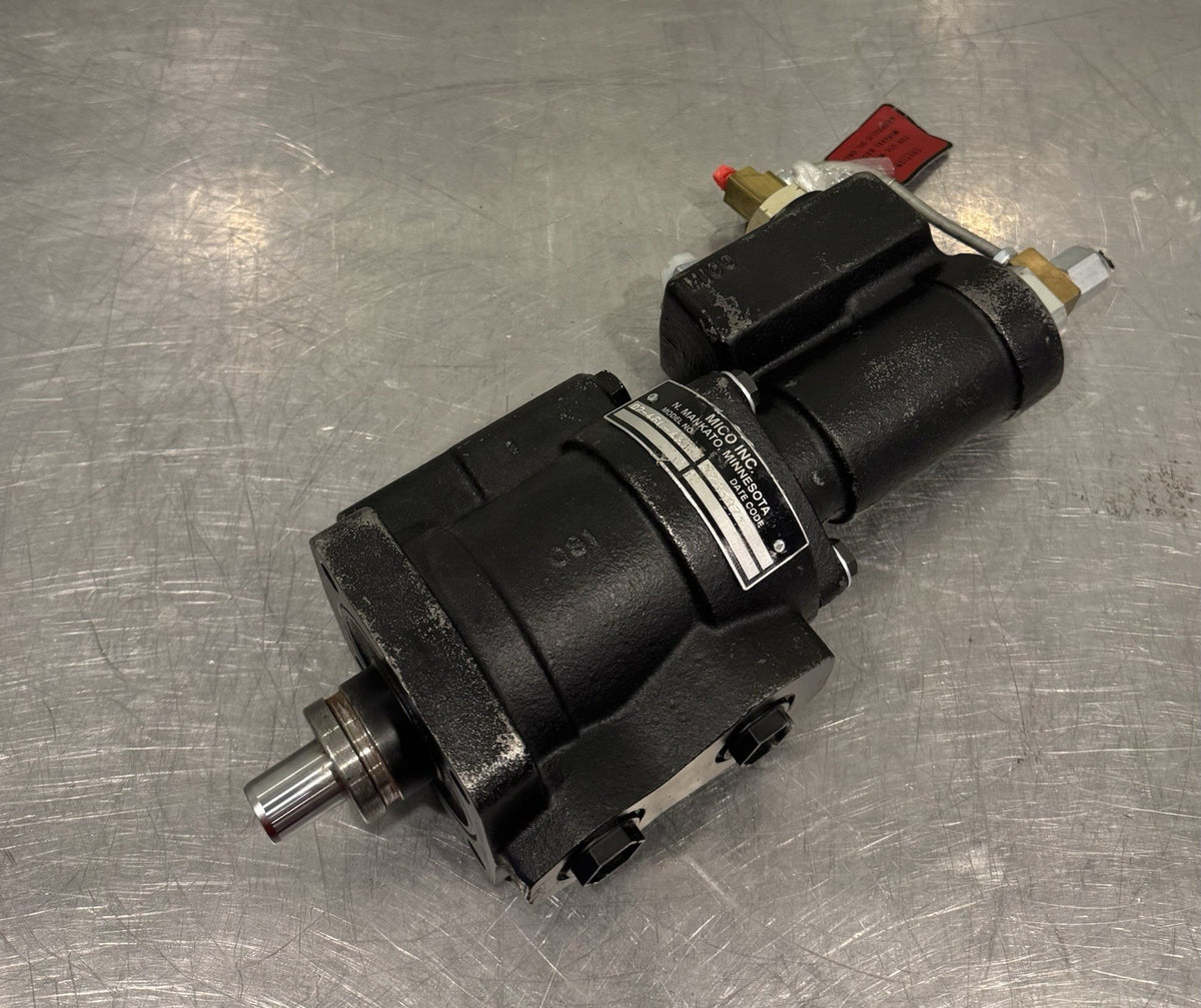 Mico 02-460-464 Hydraulic Power Brake Flow Control Valve NEW! FREE SHIPPING!