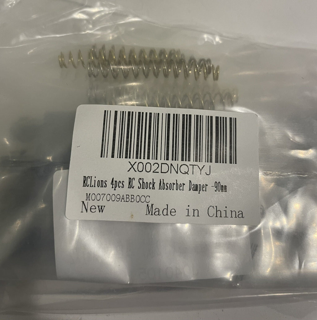 RC Lions 90mm Shocks SET OF 4 NEW! FREE SHIPPING!!