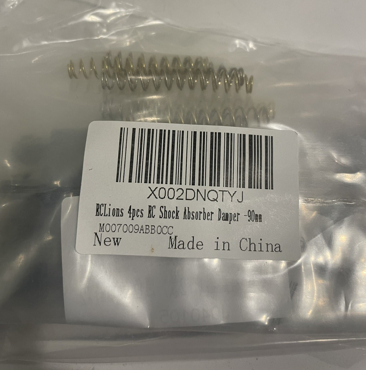 RC Lions 90mm Shocks SET OF 4 NEW! FREE SHIPPING!!