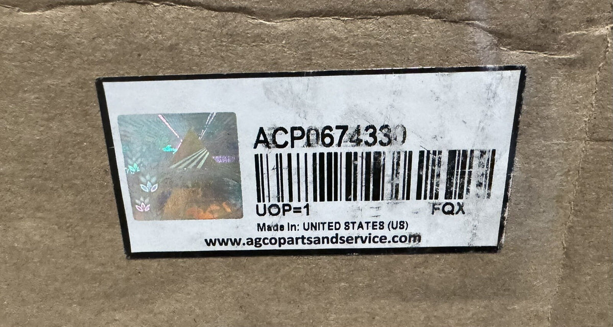 ACP0674330 Agco Suspension Seat ASSY NEW IN BOX! FREE SHIPPING!