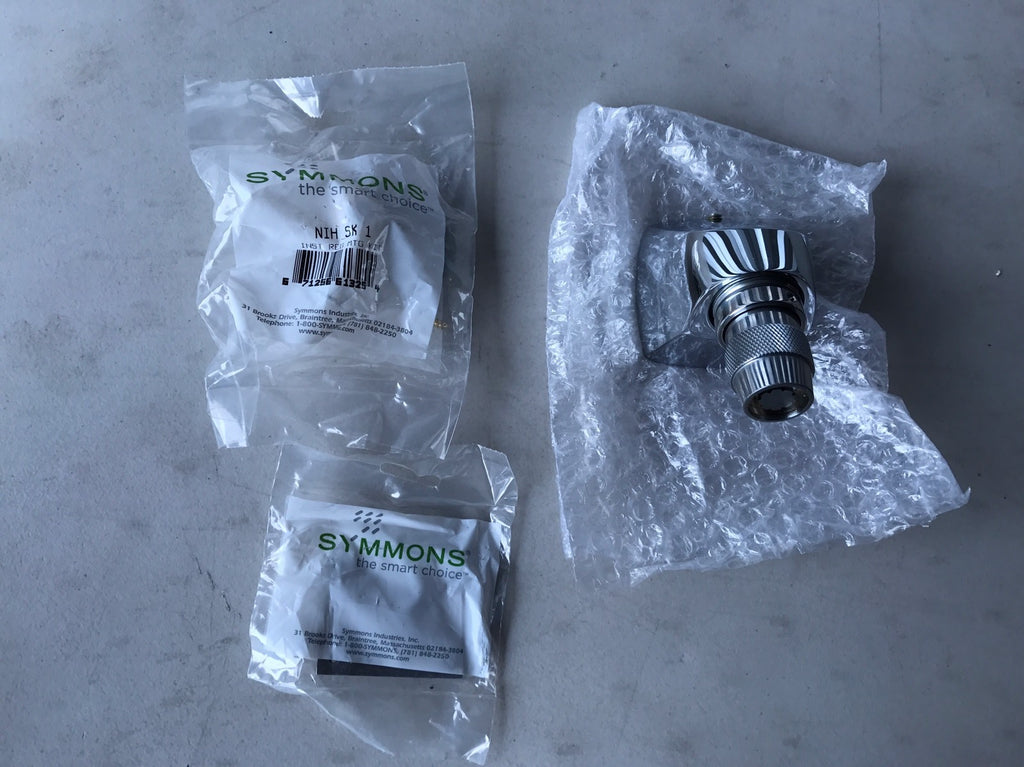 Symmons Institutional 1-Spray Chrome Showerhead 4-295-A NEW