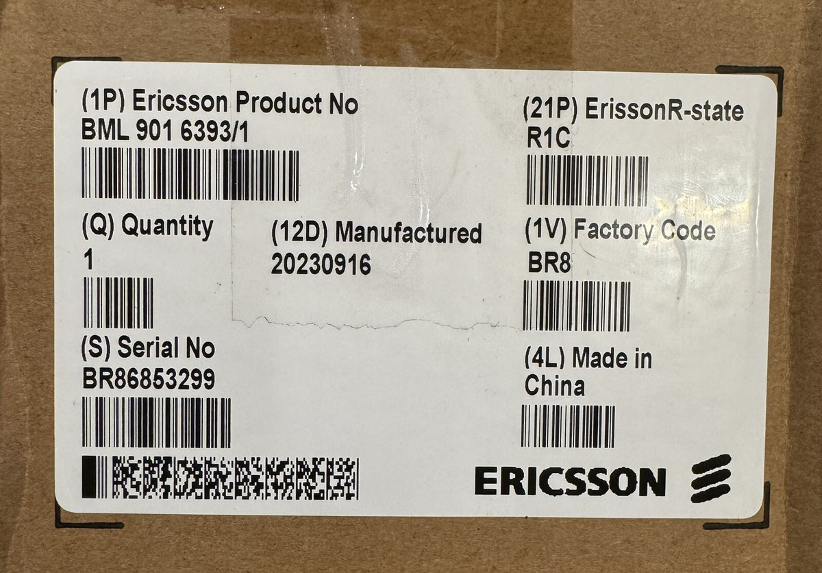 Ericsson BML 901 6393/1 AC Main Unit 700-014335-0001 NEW IN BOX! FREE SHIPPING!