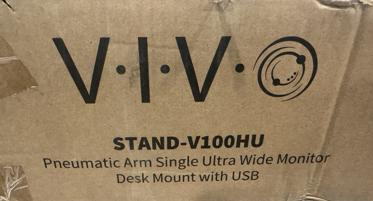 Vivo STAND-V100HU Ultra Wide Monitor Desk Mount W/ USB NEW IN BOX! FREE SHIPPING