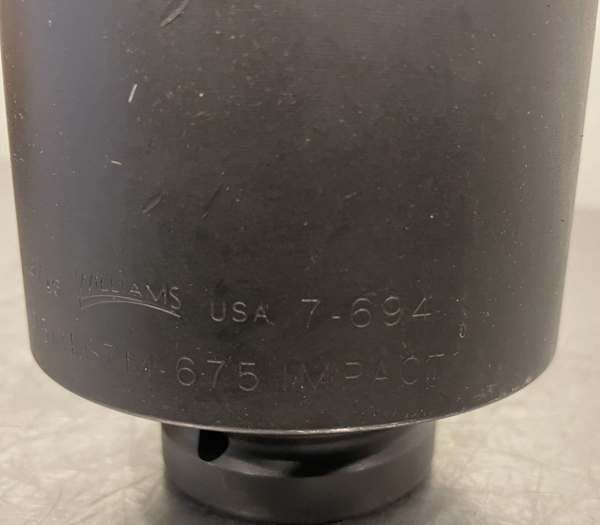 Williams 7-694 Impact Socket 2-15/16” 6 Point 1” Drive NEW! FREE SHIPPING!