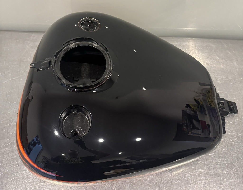 Harley Davidson Gas Tank HR3 Orange & Black NEW! FREE SHIPPING!