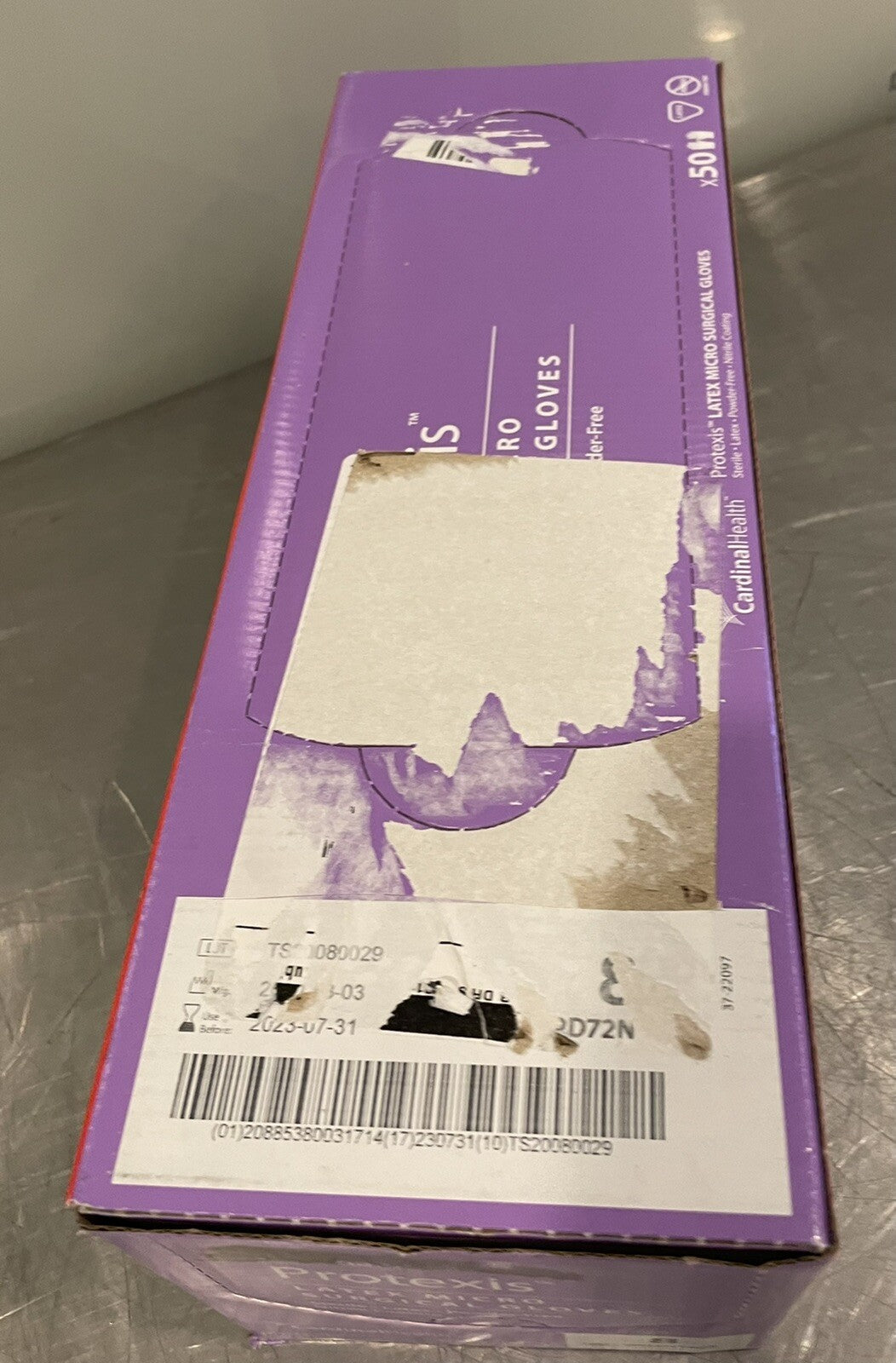 Cardinal Health Protexis 2D72NT80X Latex Surgical Gloves 50 Pair NEW! SHIPS FREE