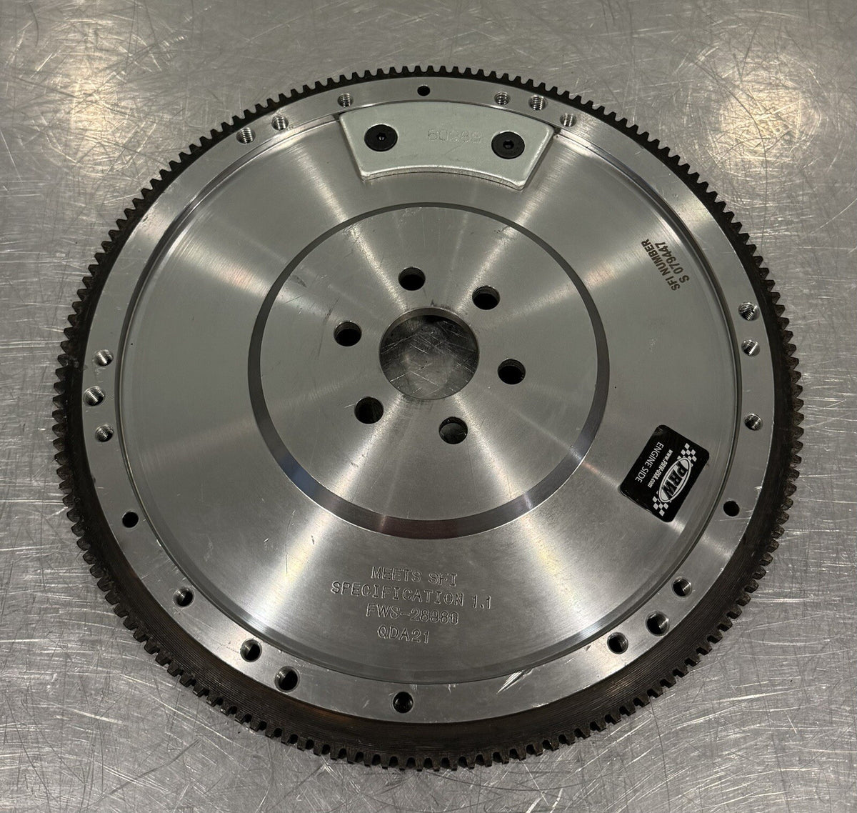 PRW FWS-28980 Flywheel SFI Rated Billet Steel NEW! FREE SHIPPING!