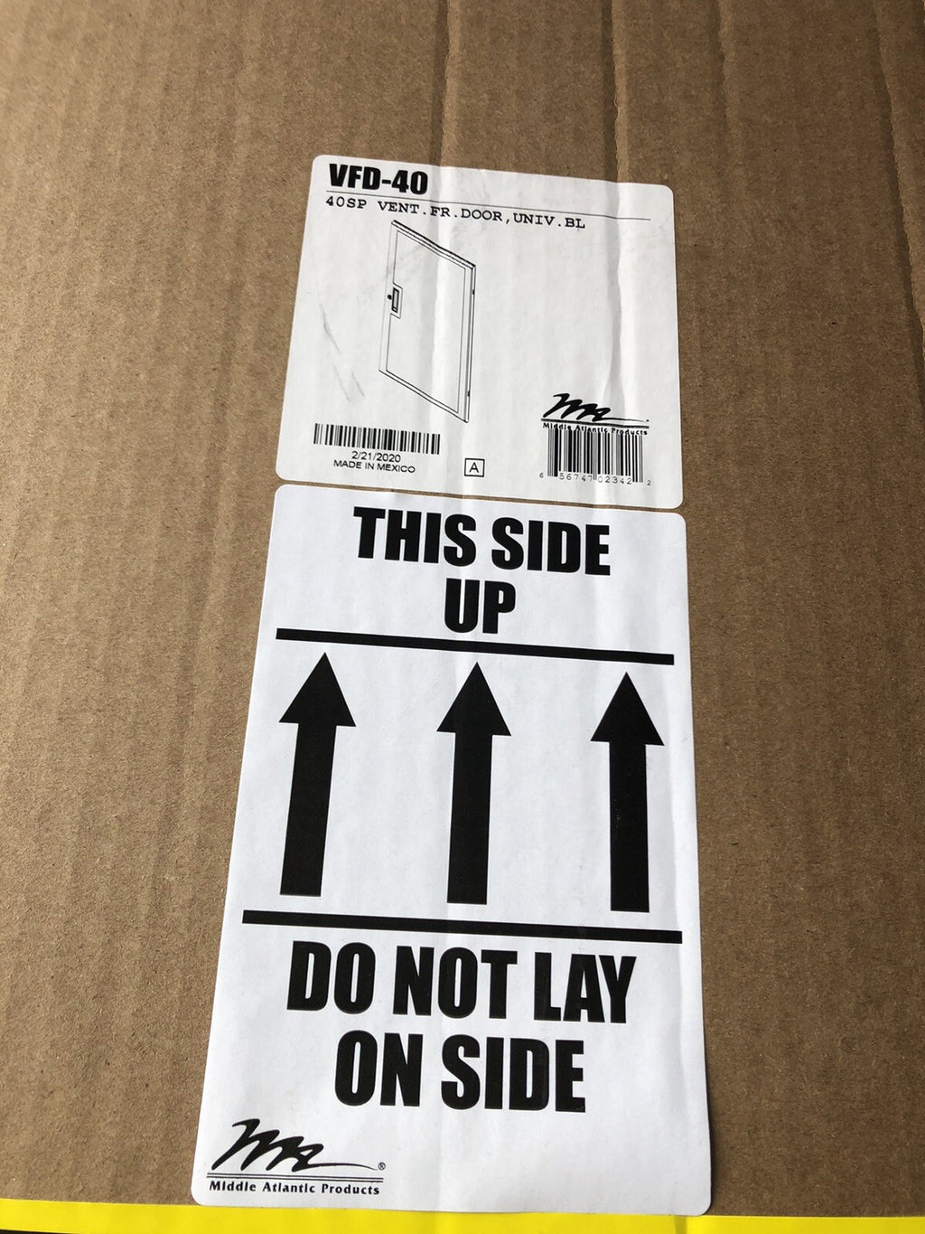 Middle Atlantic Products VFD-40 40SP Vent Front Door NEW IN BOX! FREE SHIPPING!!