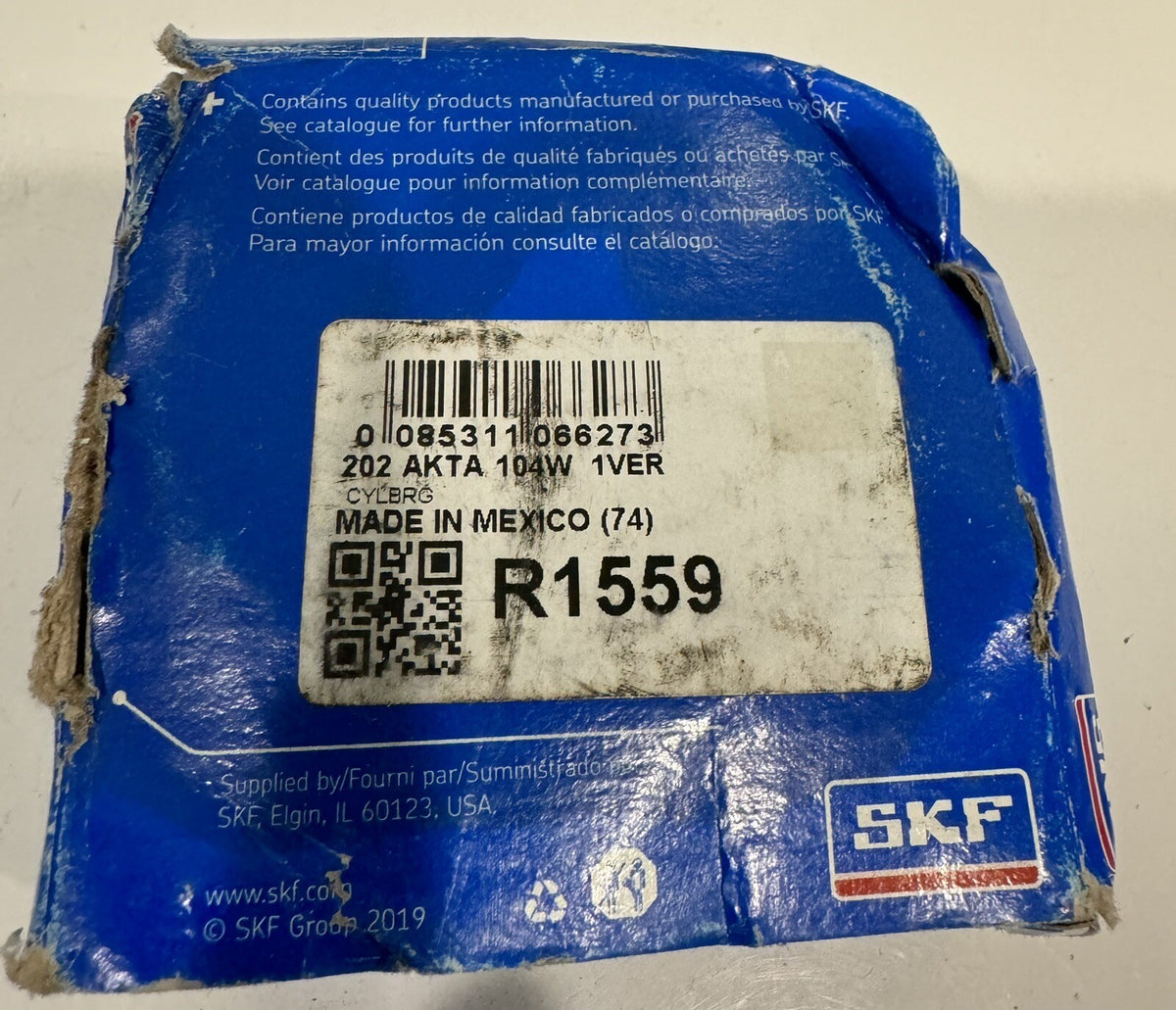 SKF R1559 Axle Shaft Cylindrical Roller Bearing NEW IN BOX! FREE SHIPPING!