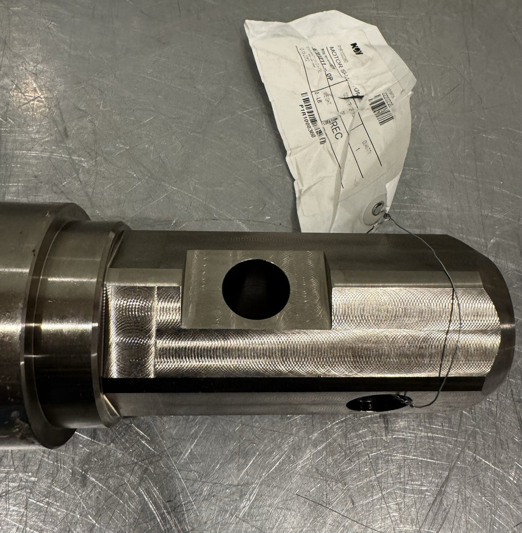 NOV 6791211-0P Motor Shaft 70mm  Keyed Hex End P1R1000360 NEW! FREE SHIPPING!