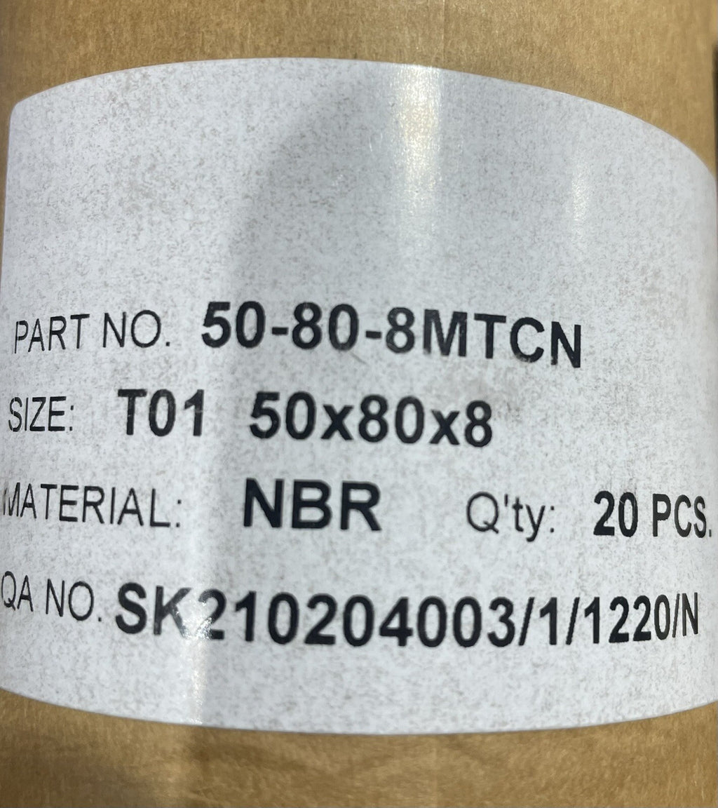Parker 50-80-8MTCN John Manville Seal NEW! FREE SHIPPING!