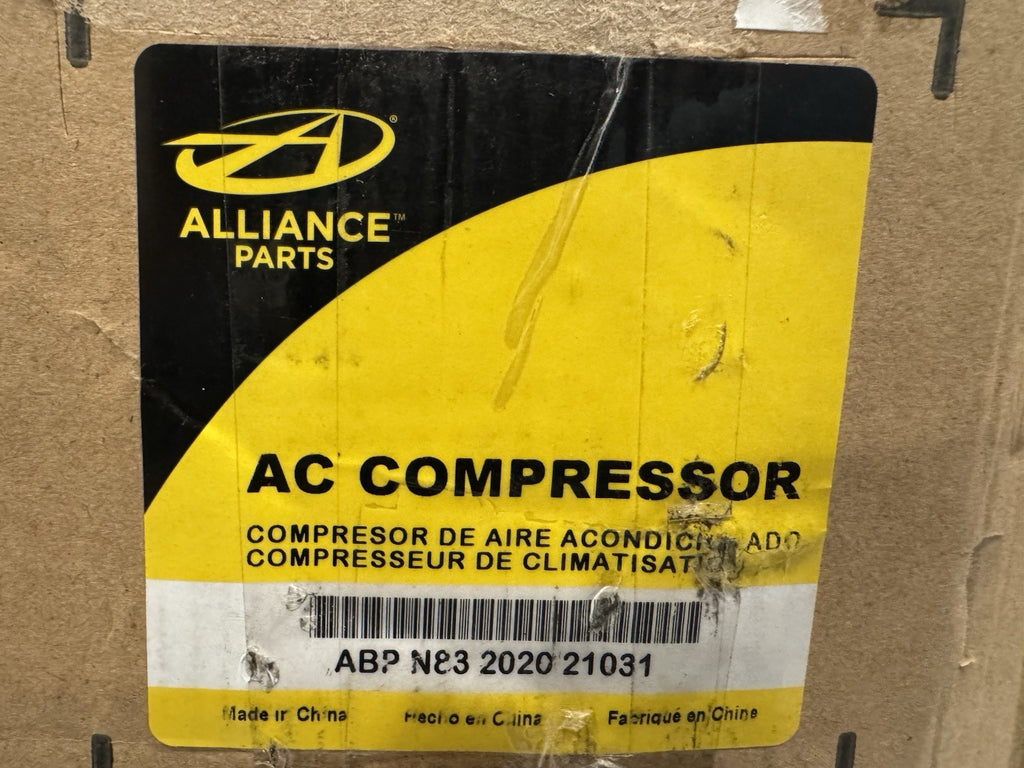 Alliance N83202021031 AC Compressor 83202021031 NEW IN BOX!