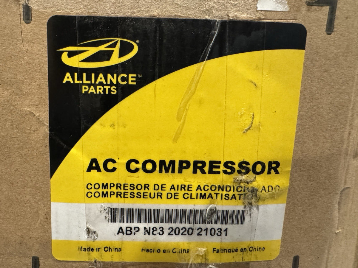 Alliance N83202021031 AC Compressor 83202021031 NEW IN BOX!