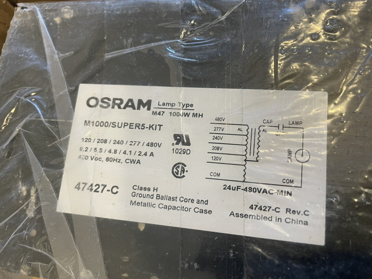 Osram 47427-C Ground Ballast Core Kit Magnetic NEW IN BOX! FREE SHIPPING!