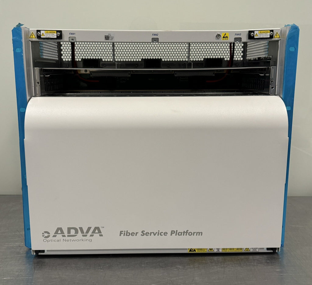 Adva FSP 3000R7-9HU Fiber Service Platform Network Shelf 1078700121 NEW!