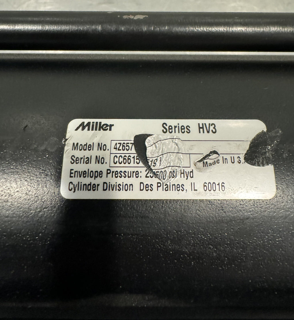 Miller Fluid Power 4Z657 Hydraulic Cylinder NEW! FREE SHIPPING!