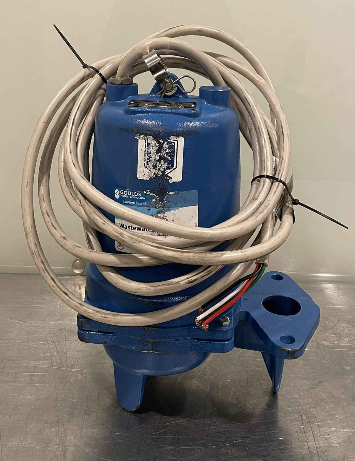 Goulds WS2034BHF Wastewater Sewage Pump 2HP 3PH 3450 RPM 460V 5.8A NEW!