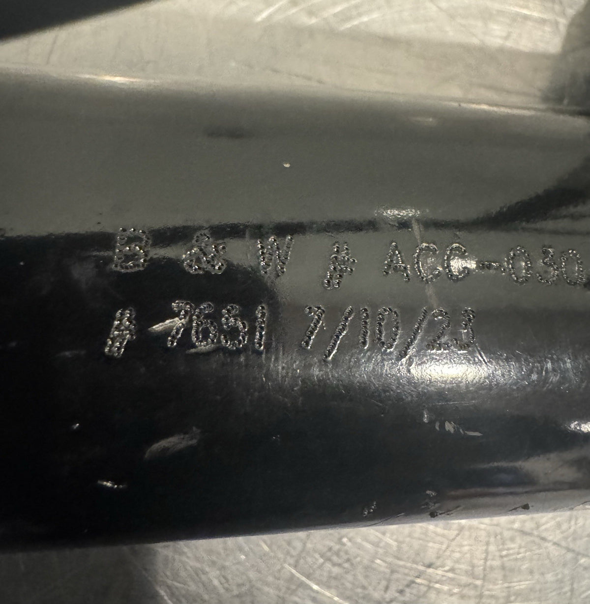 Doering B&W Hand Pump Valve DCHP10230NBL-B&W W/ Cylinder ACC-030-0015 NEW! 