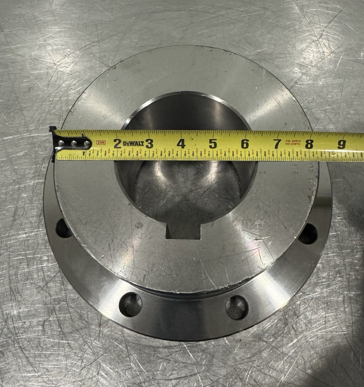 Falk 1035G52 Hub Coupling 4.3679 Flanged 8 Bolt Keyed Bore NEW! FREE SHIPPING!