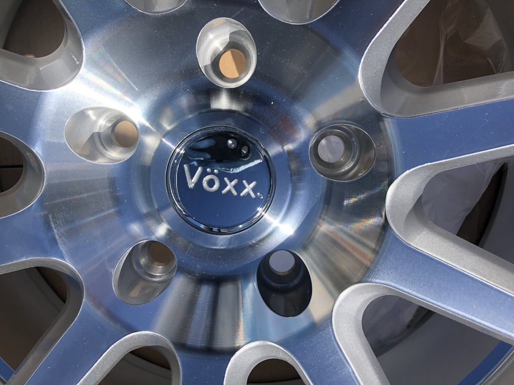Voxx 21” Silver Machined Face Rim 21x10.0 5x130 Hub 71.6 DAN 210-5130-50 SMF NEW