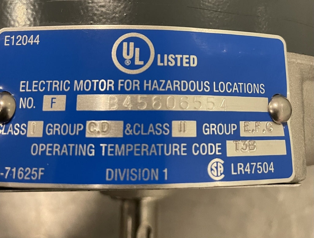 Marathon 56T11G15518 Hazardous Location Motor 3/4HP 3PH 1140 RPM NEW!