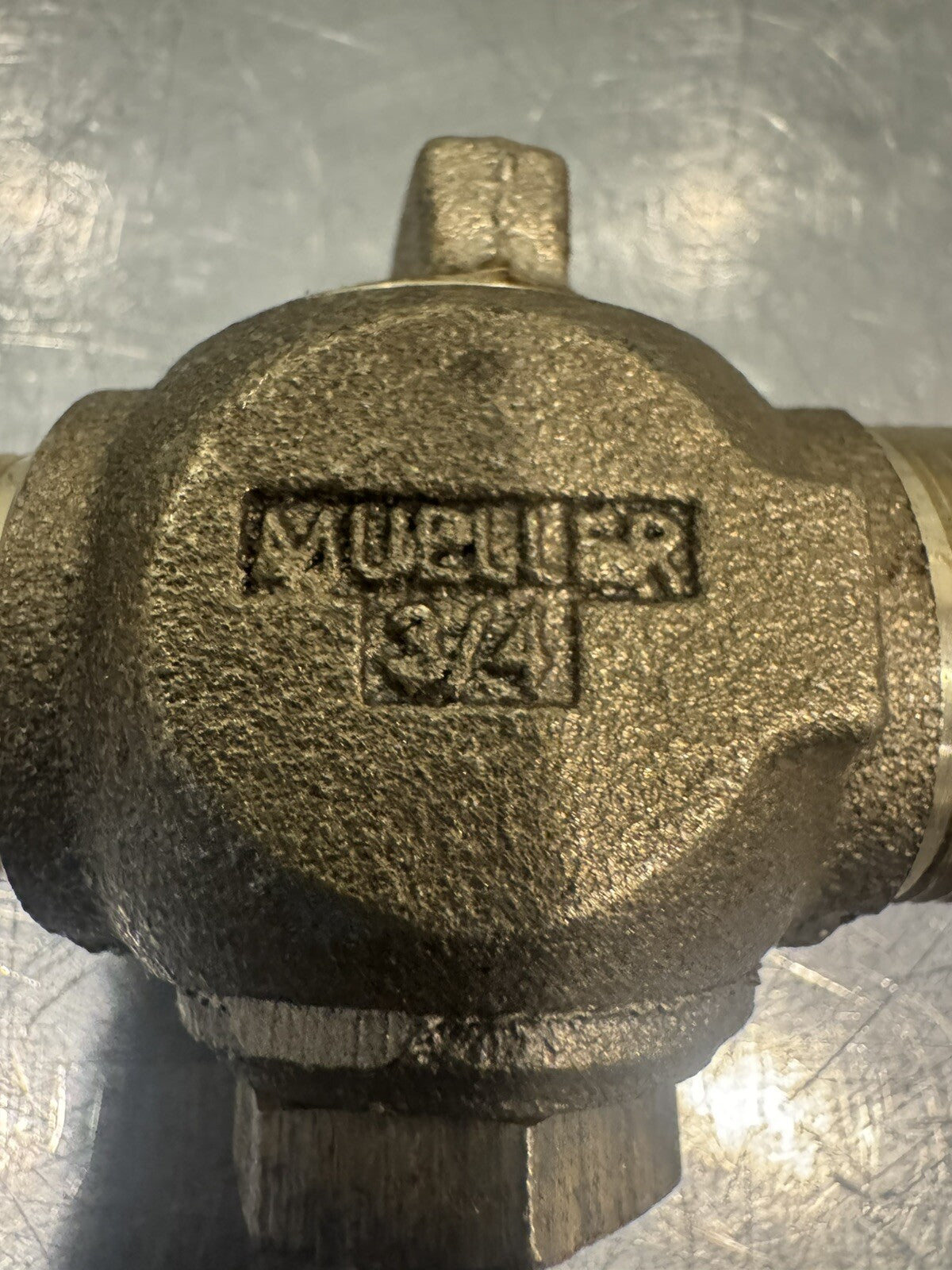 Mueller 3/4” Brass Ball Valve Stop Shut Off NEW! FREE SHIPPING!