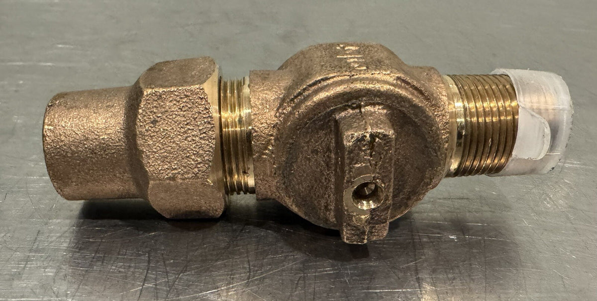Corp Stop Valve 3/4” Brass Shut Off Valve NEW! FREE SHIPPING!