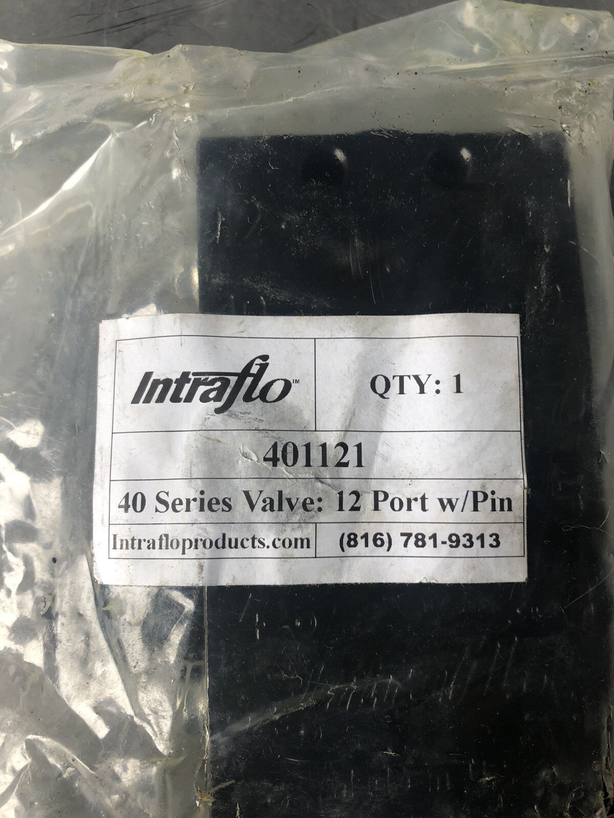 Intraflo 401121 12 Port Valve W/ Cylinder Indicator Pin NEW!! FREE SHIPPING!!