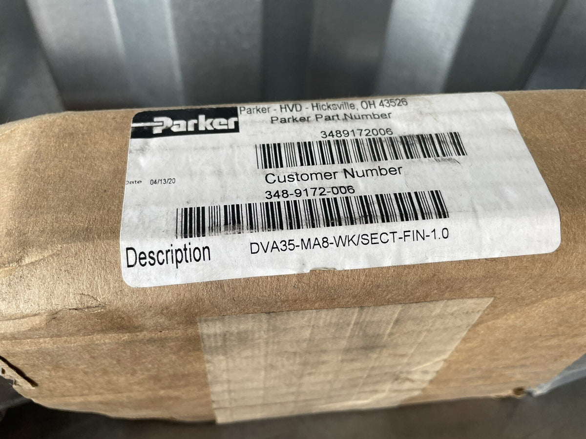 Parker 3489172006 TOR Section Hydraulic Valve NEW! FREE SHIPPING!