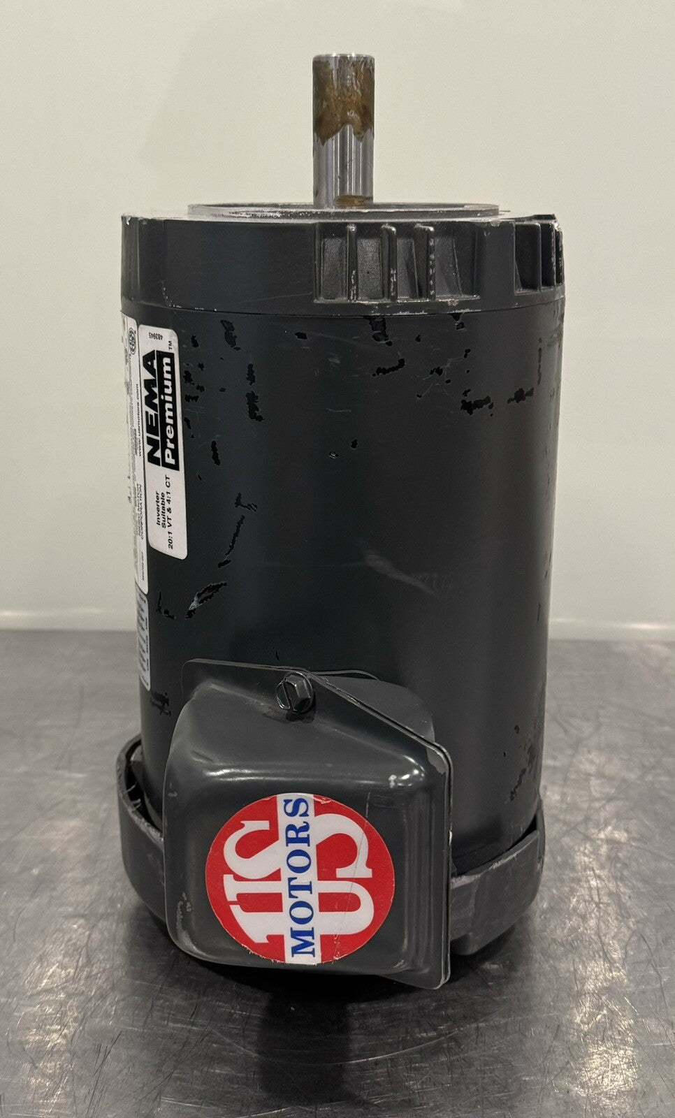 US Motor U1P2DCR NEMA 1HP 1755 RPM 208-230/460V FN27 NEW! FREE SHIPPING!