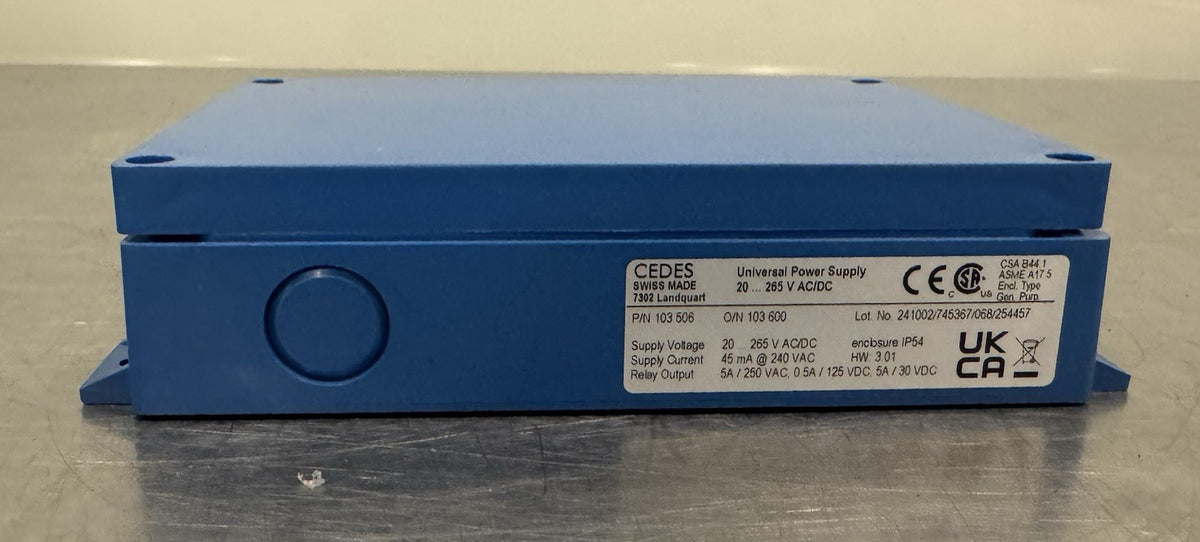 Cedes 103506 Universal PowerSupply Enclosure NEW! FREE SHIPPING!