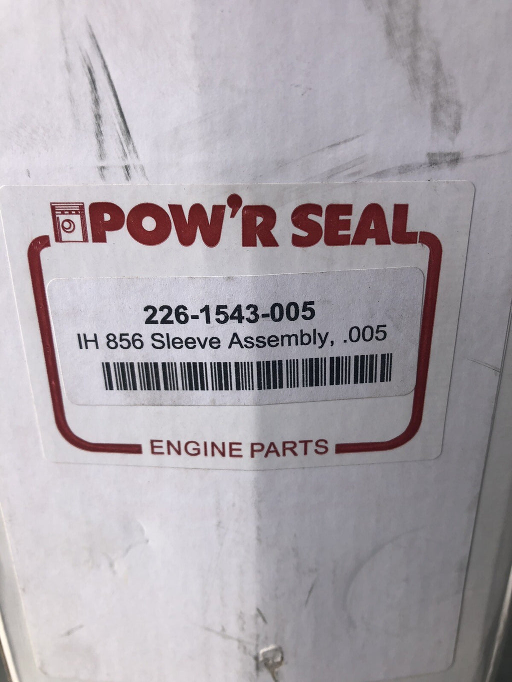 Pow’R Seal IH 856 Sleeve Kit Piston W/ Rings 226-1543-005 NEW! FREE SHIPPING!