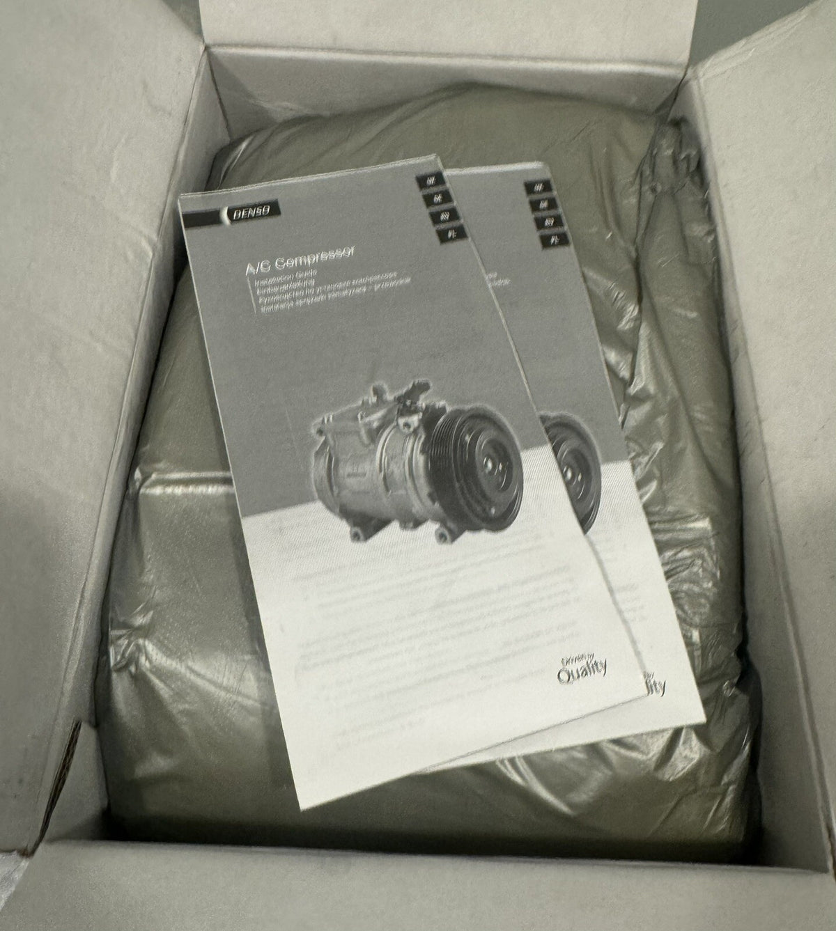 Denso DCP17006 AC Compressor ASSY 14-2993 NO CLUTCH/PULLEY NEW IN BOX SHIPS FREE