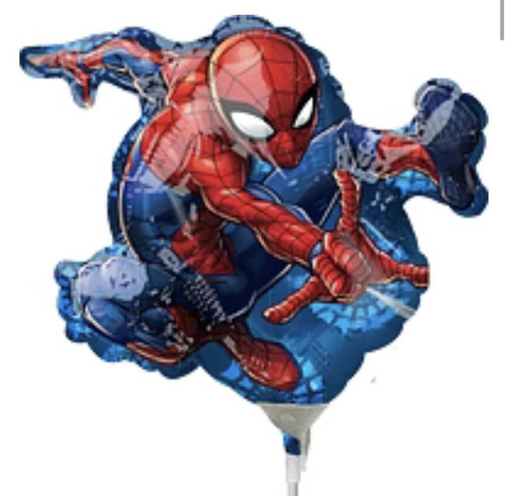 (1) Spider-Man 14” Mini Balloon Anagram 34666 NEW! FREE SHIPPING!