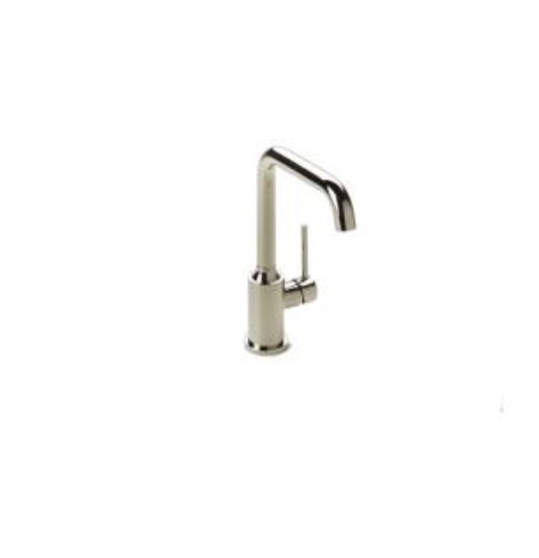 Ammara Designs 17-01-PN Polished Nickel Single Hole Faucet With Push Drain