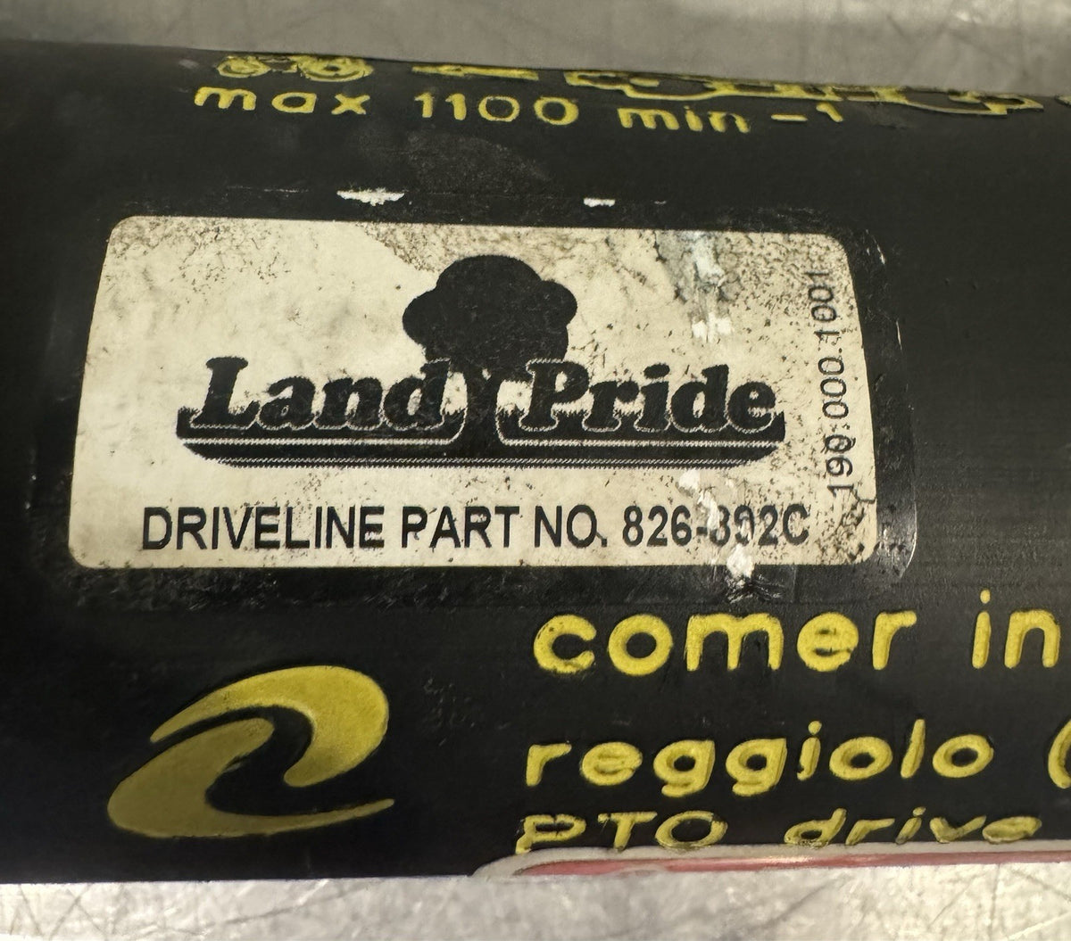 Land Pride 826-892C Driveline Comer 27.624.010.11 NEW! FREE SHIPPING!